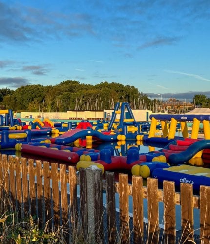 New Forest Escapes Lymington Sea Water Bath Inflatable Obstacle Course