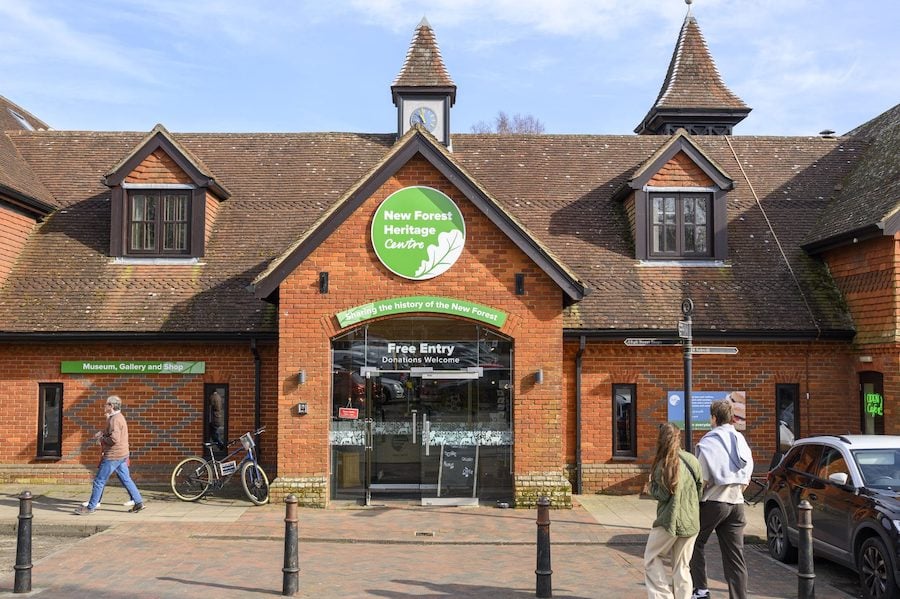 Lyndhurst Heritage Centre from the outside